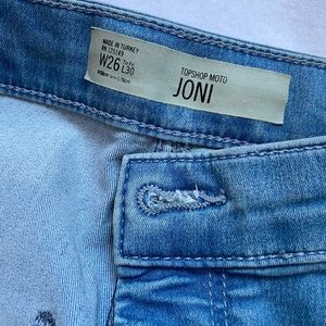 Tops shop moto joni jeans